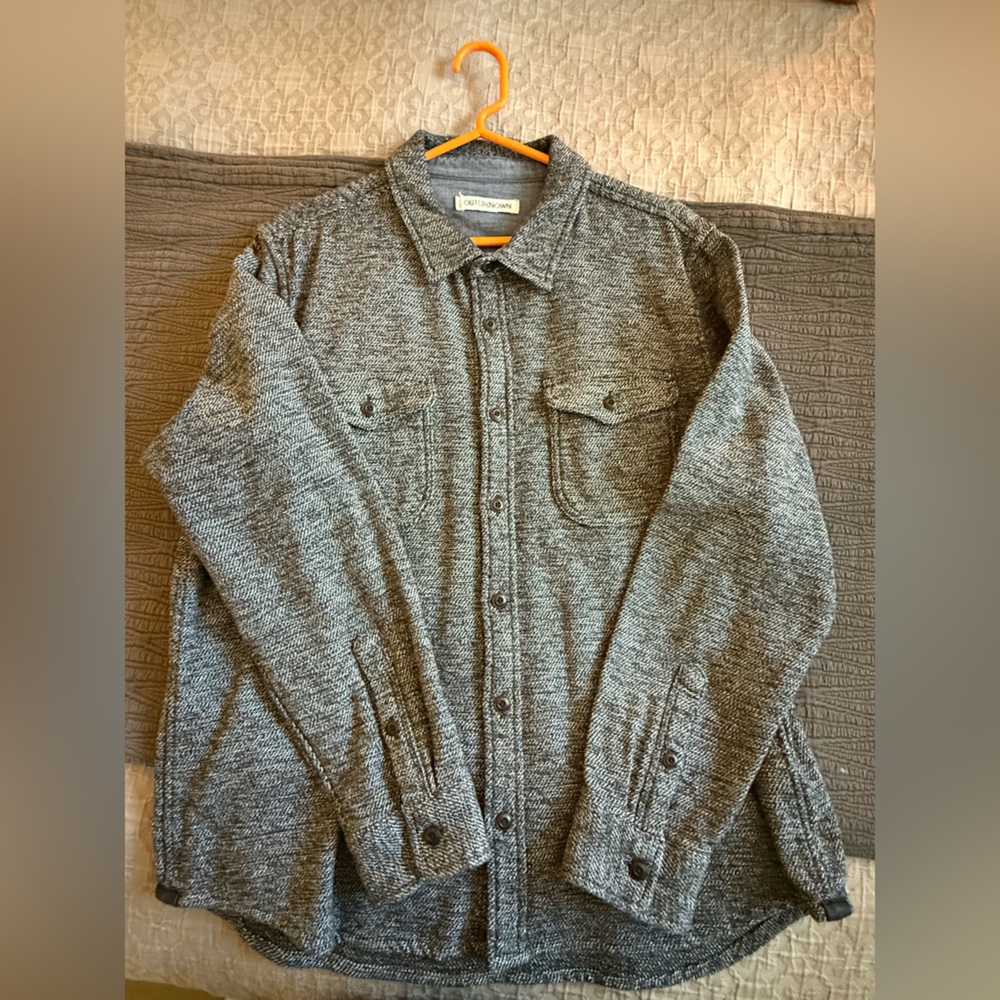 Outerknown Men's Blanket Shirt -XL